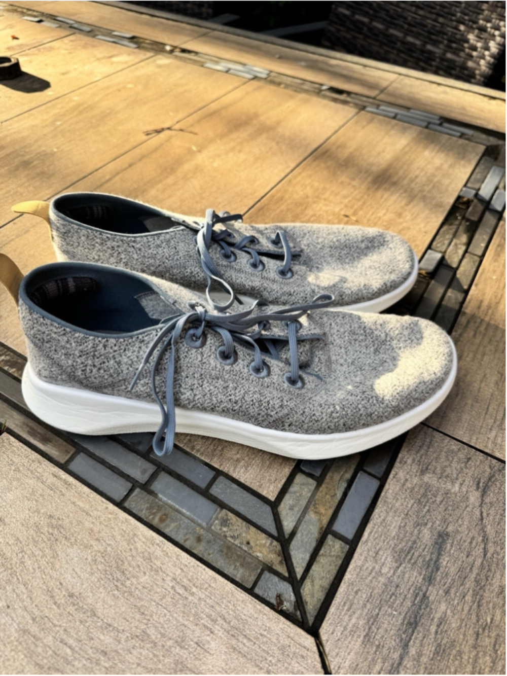 Allbirds Mens Gray Wool Runners Size 13 Athletic Shoes